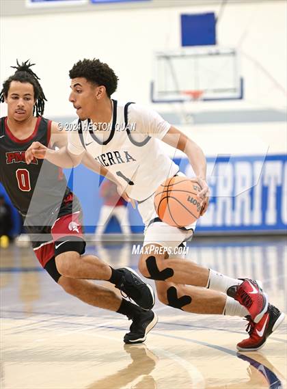 Thumbnail 2 in  St. Pius X-St. Matthias Academy vs. Sierra Canyon (Elite Invitational) photogallery.