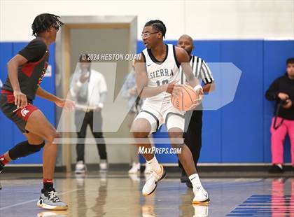 Thumbnail 2 in  St. Pius X-St. Matthias Academy vs. Sierra Canyon (Elite Invitational) photogallery.