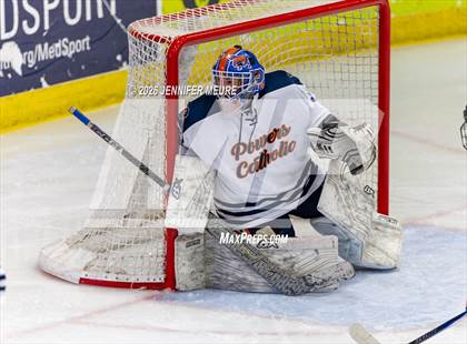 Thumbnail 1 in Powers Catholic vs  University of Detroit Jesuit (MHSAA Division 2 State Semifinal) photogallery.