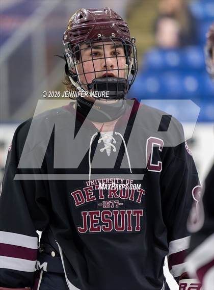 Thumbnail 2 in Powers Catholic vs  University of Detroit Jesuit (MHSAA Division 2 State Semifinal) photogallery.