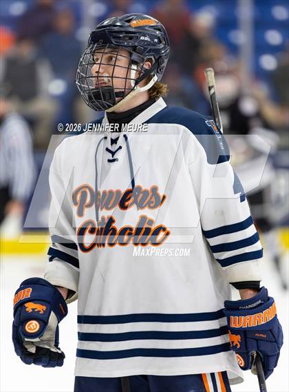 Thumbnail 2 in Powers Catholic vs  University of Detroit Jesuit (MHSAA Division 2 State Semifinal) photogallery.
