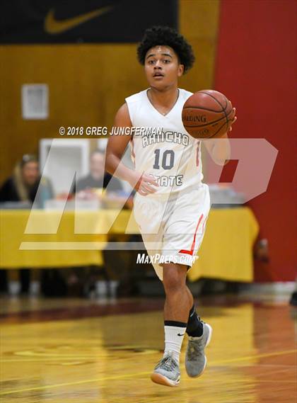 Thumbnail 2 in Rancho Cotate vs. Maria Carrillo (Rose City Tournament) photogallery.