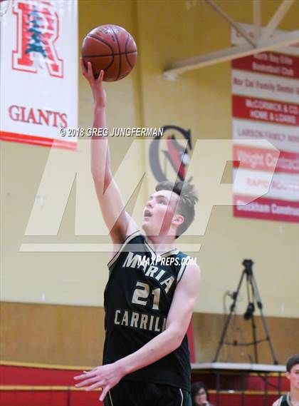 Thumbnail 2 in Rancho Cotate vs. Maria Carrillo (Rose City Tournament) photogallery.