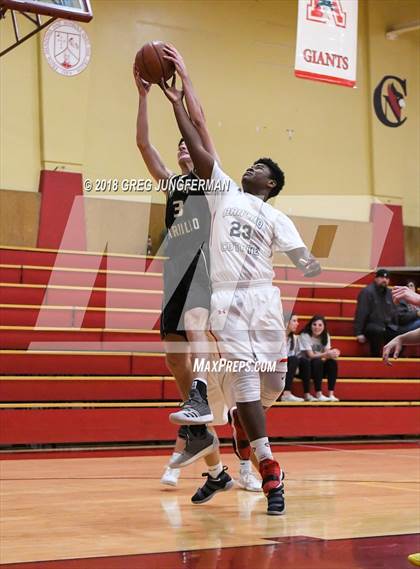 Thumbnail 3 in Rancho Cotate vs. Maria Carrillo (Rose City Tournament) photogallery.