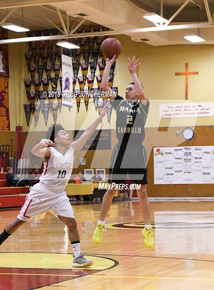 Thumbnail 3 in Rancho Cotate vs. Maria Carrillo (Rose City Tournament) photogallery.