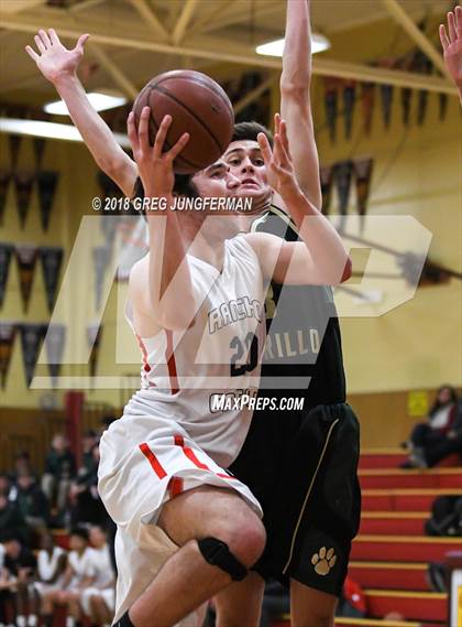 Thumbnail 2 in Rancho Cotate vs. Maria Carrillo (Rose City Tournament) photogallery.