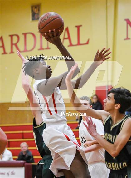 Thumbnail 3 in Rancho Cotate vs. Maria Carrillo (Rose City Tournament) photogallery.
