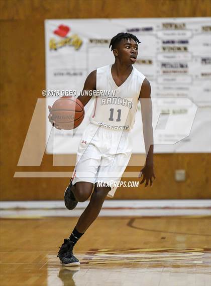 Thumbnail 2 in Rancho Cotate vs. Maria Carrillo (Rose City Tournament) photogallery.