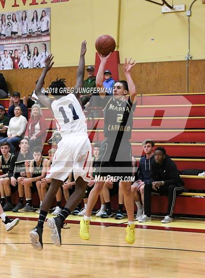Thumbnail 3 in Rancho Cotate vs. Maria Carrillo (Rose City Tournament) photogallery.