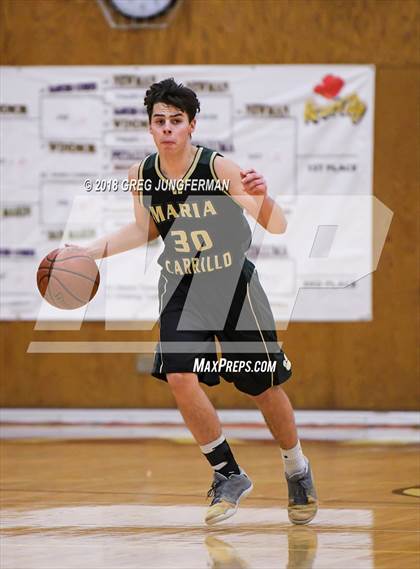 Thumbnail 2 in Rancho Cotate vs. Maria Carrillo (Rose City Tournament) photogallery.