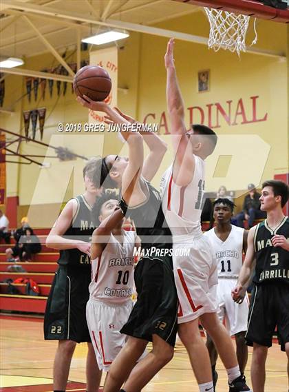 Thumbnail 2 in Rancho Cotate vs. Maria Carrillo (Rose City Tournament) photogallery.