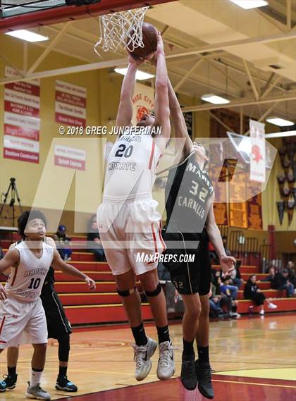 Thumbnail 1 in Rancho Cotate vs. Maria Carrillo (Rose City Tournament) photogallery.