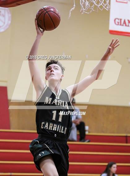 Thumbnail 2 in Rancho Cotate vs. Maria Carrillo (Rose City Tournament) photogallery.
