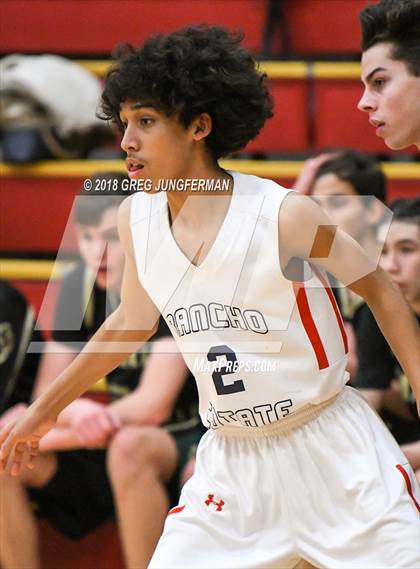 Thumbnail 2 in Rancho Cotate vs. Maria Carrillo (Rose City Tournament) photogallery.