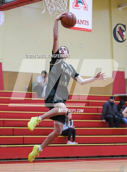 Thumbnail 2 in Rancho Cotate vs. Maria Carrillo (Rose City Tournament) photogallery.