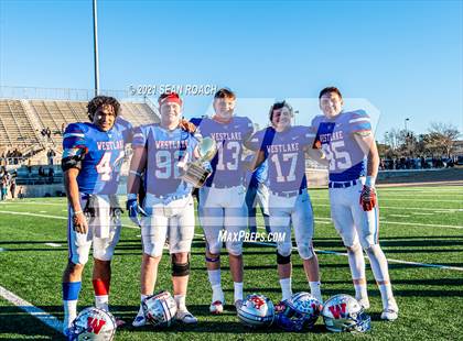 Thumbnail 3 in Steele vs. Westlake (UIL 6A Division 1 Quarterfinal) photogallery.