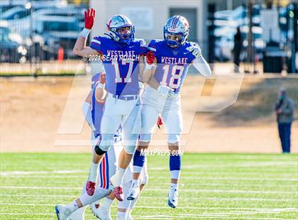 Thumbnail 3 in Steele vs. Westlake (UIL 6A Division 1 Quarterfinal) photogallery.