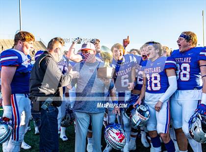 Thumbnail 3 in Steele vs. Westlake (UIL 6A Division 1 Quarterfinal) photogallery.