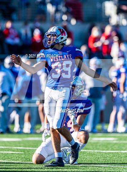 Thumbnail 2 in Steele vs. Westlake (UIL 6A Division 1 Quarterfinal) photogallery.