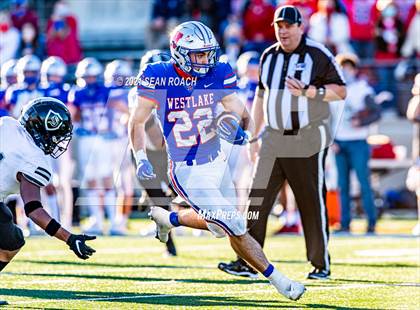 Thumbnail 1 in Steele vs. Westlake (UIL 6A Division 1 Quarterfinal) photogallery.