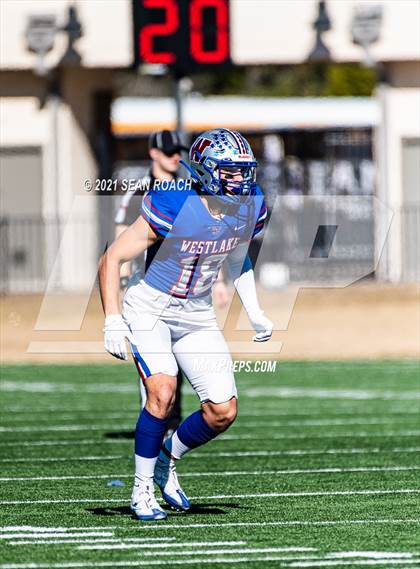 Thumbnail 3 in Steele vs. Westlake (UIL 6A Division 1 Quarterfinal) photogallery.