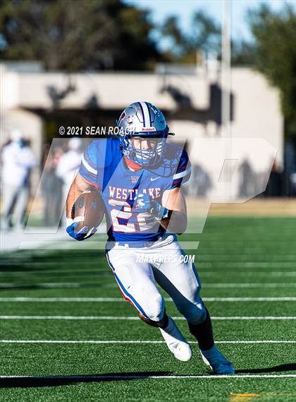Thumbnail 3 in Steele vs. Westlake (UIL 6A Division 1 Quarterfinal) photogallery.