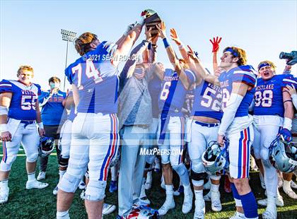 Thumbnail 3 in Steele vs. Westlake (UIL 6A Division 1 Quarterfinal) photogallery.