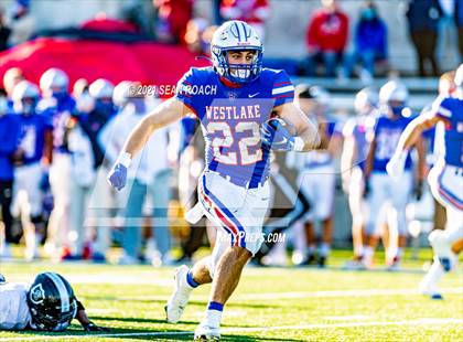 Thumbnail 3 in Steele vs. Westlake (UIL 6A Division 1 Quarterfinal) photogallery.