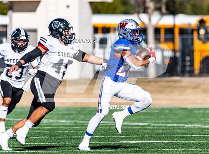 Thumbnail 2 in Steele vs. Westlake (UIL 6A Division 1 Quarterfinal) photogallery.