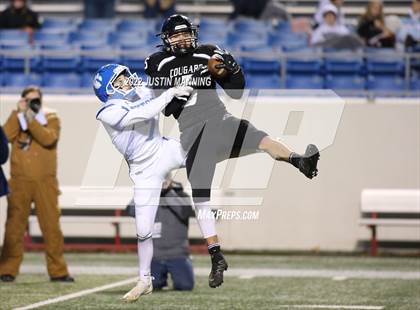 Thumbnail 2 in Izard County vs. Rector (AAA 8 Man Final) photogallery.