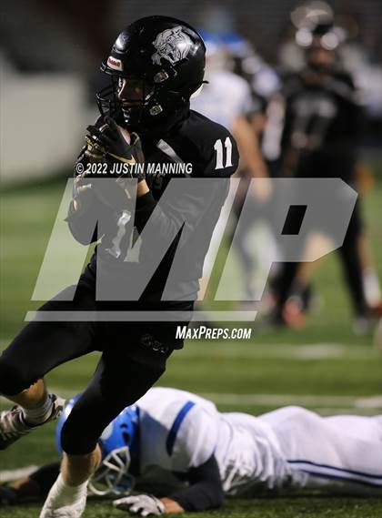 Thumbnail 2 in Izard County vs. Rector (AAA 8 Man Final) photogallery.