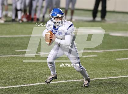 Thumbnail 3 in Izard County vs. Rector (AAA 8 Man Final) photogallery.