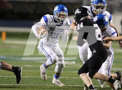 Thumbnail 3 in Izard County vs. Rector (AAA 8 Man Final) photogallery.