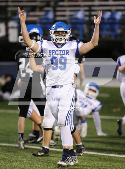 Thumbnail 3 in Izard County vs. Rector (AAA 8 Man Final) photogallery.