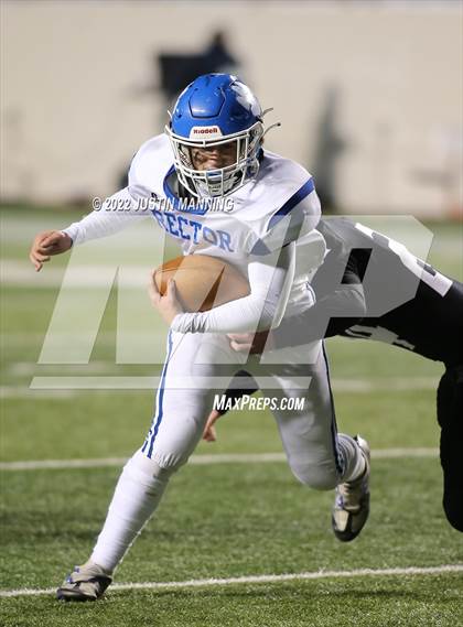 Thumbnail 2 in Izard County vs. Rector (AAA 8 Man Final) photogallery.