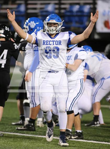 Thumbnail 1 in Izard County vs. Rector (AAA 8 Man Final) photogallery.