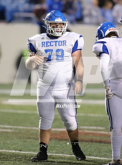 Thumbnail 2 in Izard County vs. Rector (AAA 8 Man Final) photogallery.