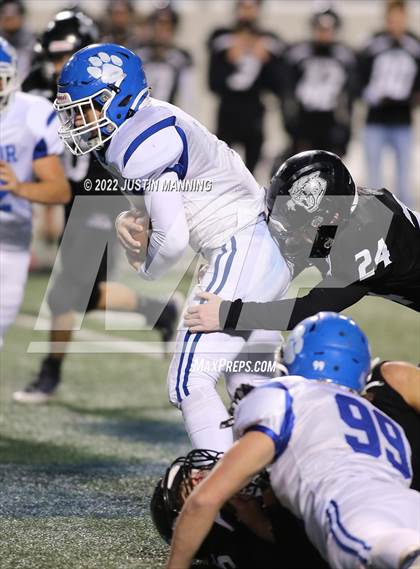 Thumbnail 1 in Izard County vs. Rector (AAA 8 Man Final) photogallery.