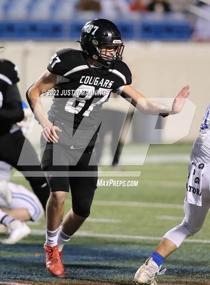 Thumbnail 2 in Izard County vs. Rector (AAA 8 Man Final) photogallery.