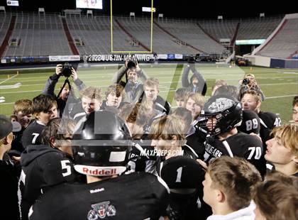 Thumbnail 3 in Izard County vs. Rector (AAA 8 Man Final) photogallery.