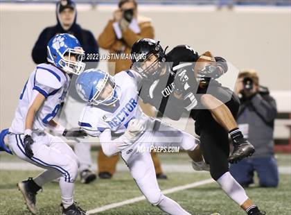 Thumbnail 3 in Izard County vs. Rector (AAA 8 Man Final) photogallery.