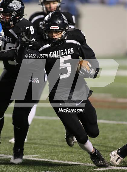 Thumbnail 3 in Izard County vs. Rector (AAA 8 Man Final) photogallery.