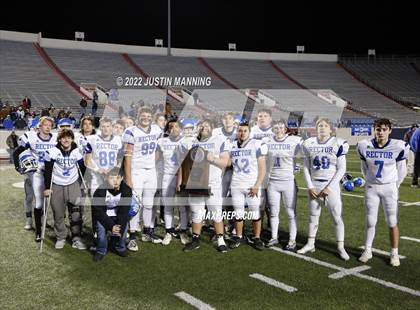 Thumbnail 3 in Izard County vs. Rector (AAA 8 Man Final) photogallery.