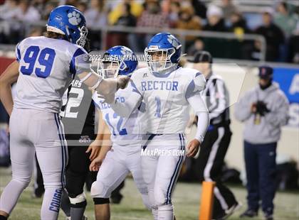 Thumbnail 3 in Izard County vs. Rector (AAA 8 Man Final) photogallery.