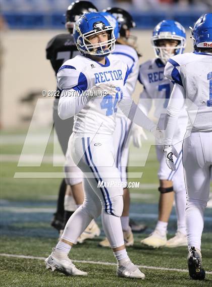 Thumbnail 1 in Izard County vs. Rector (AAA 8 Man Final) photogallery.