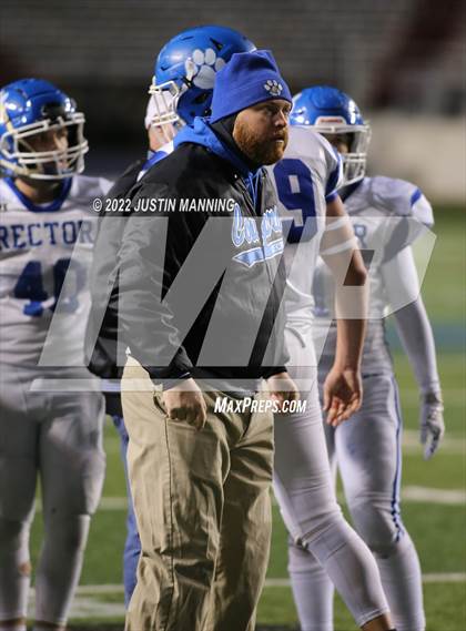 Thumbnail 1 in Izard County vs. Rector (AAA 8 Man Final) photogallery.