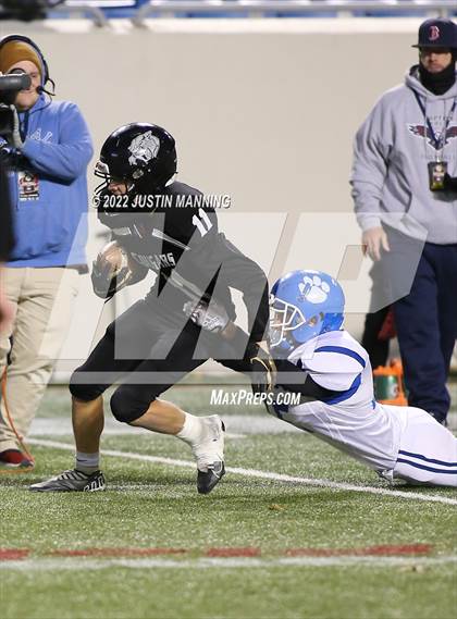 Thumbnail 2 in Izard County vs. Rector (AAA 8 Man Final) photogallery.