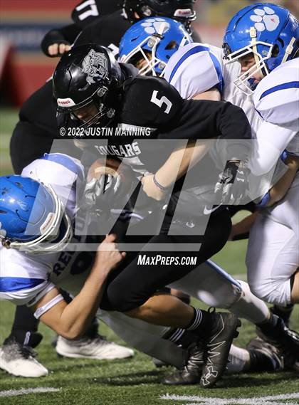 Thumbnail 2 in Izard County vs. Rector (AAA 8 Man Final) photogallery.