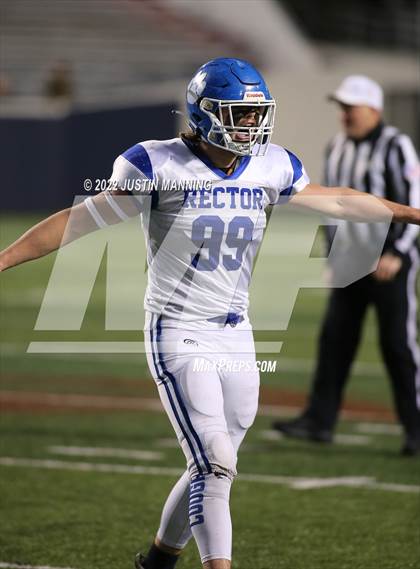 Thumbnail 2 in Izard County vs. Rector (AAA 8 Man Final) photogallery.