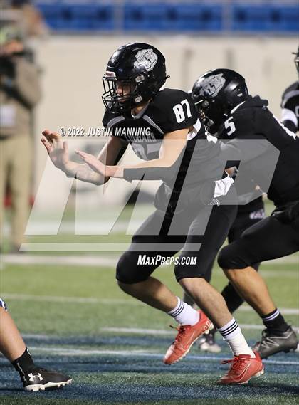 Thumbnail 3 in Izard County vs. Rector (AAA 8 Man Final) photogallery.